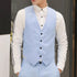 Men's Formal V Neck Tuxedo Vest - Tailored Fit Waistcoat for Business Events and Gatherings
